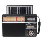 MD-979S Altoparlante Bluetooth portatile ad energia solare multifunzione con antenna per esterni e radio