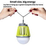 Lampada antizanzare impermeabile IPX6 SB-6057, ideale per campeggio e stand, da appendere.