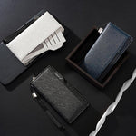 Portafoglio lungo da uomo Baellerry C3259 con porta carte multiuso, pochette elegante e casual con cerniera.