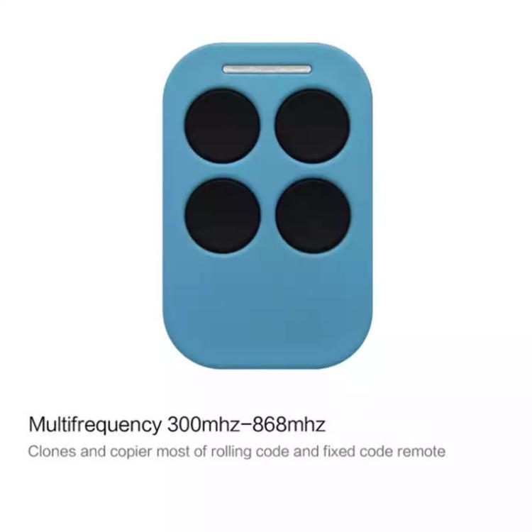 Duplicatore multifrequenza universale per telecomandi per porte da garage, 280-868 MHz