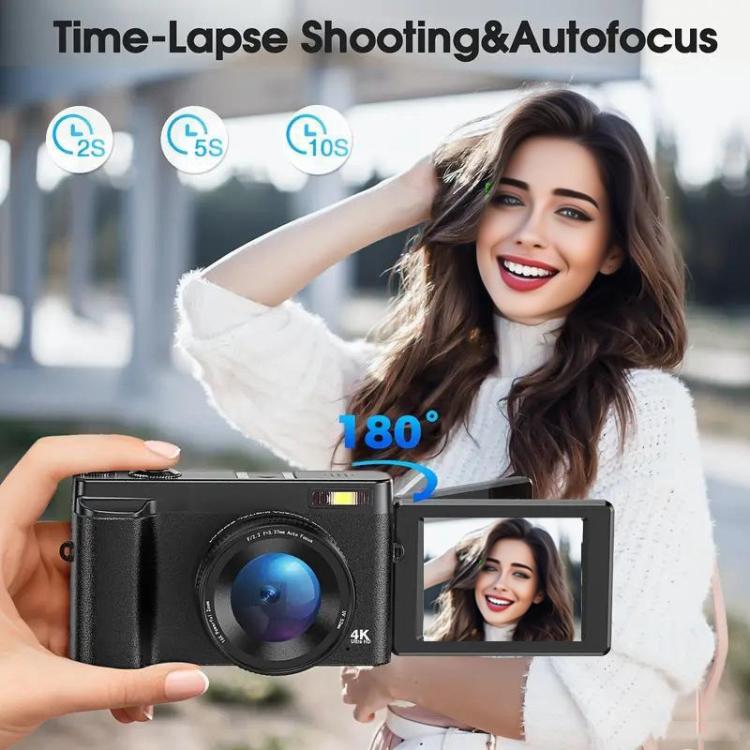 Videocamera digitale retrò DC101 HD, fotocamera micro DSLR portatile, Single Camera, With 32G Memory Card, With 64G Memory Card, With 128G Memory Card