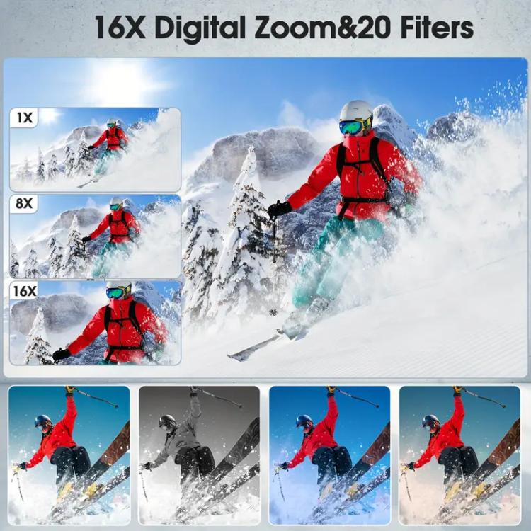 Videocamera digitale retrò DC101 HD, fotocamera micro DSLR portatile, Single Camera, With 32G Memory Card, With 64G Memory Card, With 128G Memory Card