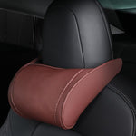 Cuscino poggiatesta in pelle per sedile Tesla Model 3/X/S