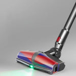 Testina a rullo morbido a doppio motore per aspirapolvere Dyson V10 Slim / V12 Slim, spazzola anti-groviglio, luce verde per rilevare la polvere (E0008), E0008 For Dyson V10 Slim / V12 Slim