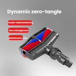 Testina a rullo morbido a doppio motore per aspirapolvere Dyson V10 Slim / V12 Slim, spazzola anti-groviglio, luce verde per rilevare la polvere (E0008), E0008 For Dyson V10 Slim / V12 Slim