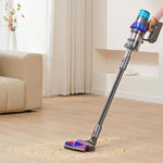 Testina a rullo morbido a doppio motore per aspirapolvere Dyson V10 Slim / V12 Slim, spazzola anti-groviglio, luce verde per rilevare la polvere (E0008), E0008 For Dyson V10 Slim / V12 Slim
