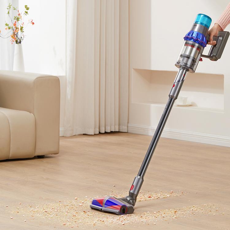 Testina a rullo morbido a doppio motore per aspirapolvere Dyson V10 Slim / V12 Slim, spazzola anti-groviglio, luce verde per rilevare la polvere (E0008), E0008 For Dyson V10 Slim / V12 Slim