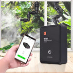 Sistema di nebulizzazione WiFi per terrari a tema foresta pluviale con timer intelligente e controllo tramite app Tuya, kit di nebulizzazione a bassa rumorosità., EU Plug, US Plug, UK Plug