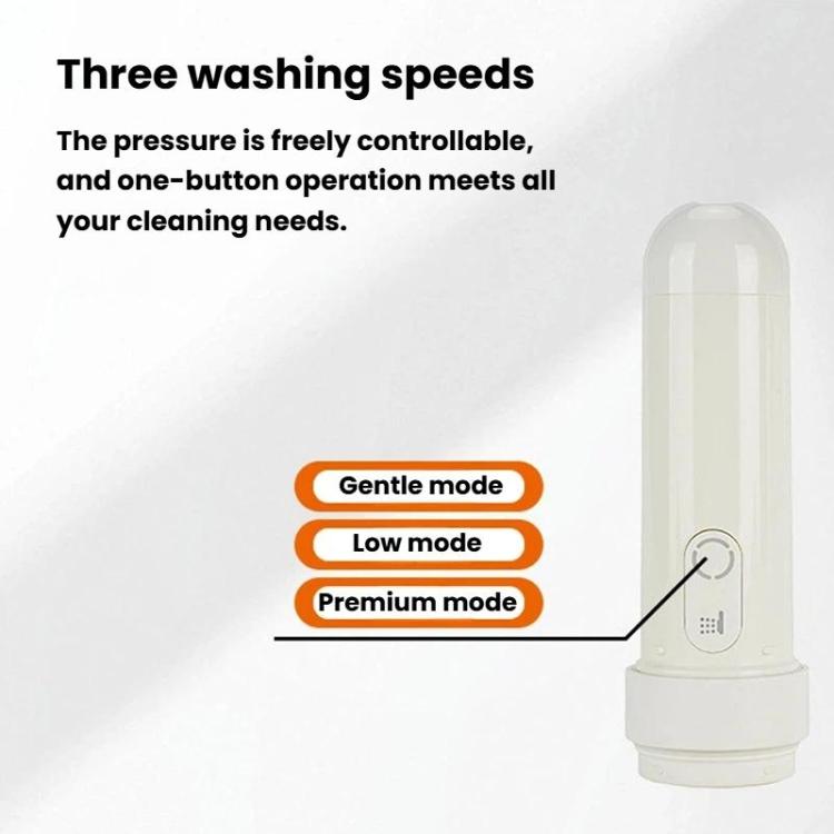 Spray bidet elettrico portatile da 400 ml, impermeabile IPX7, per l'igiene personale., SB-9515D