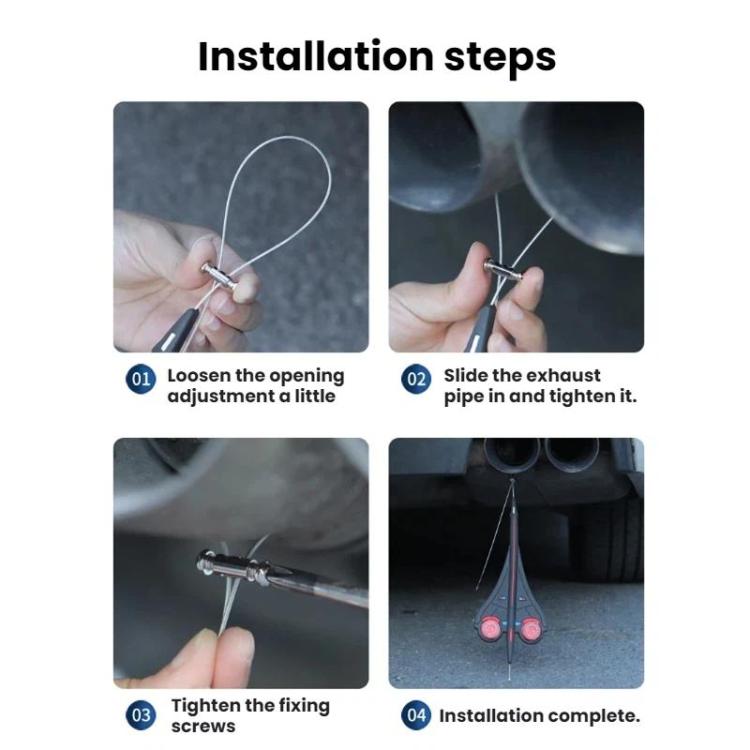 Cinghia antistatica di messa a terra per tubo di scarico, resistente all'usura, per autoveicoli., Luminous + Reflective, Reflective, With Warning Light (Blister Packaging)