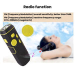 SB-5032E Torcia multifunzione da esterno con allarme di emergenza e radio