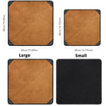 Panno multiuso autoadesivo per avvolgere e riporre obiettivi, gimbal e tablet., L Brown, L Khaki, L Cyan, S Brown, S Khaki, S Cyan