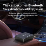 Adattatore audio Bluetooth 6.0 per auto D11 con ricevitore Bluetooth NFC, D11