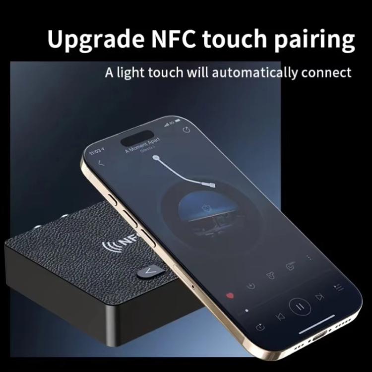 Adattatore audio Bluetooth 6.0 per auto D11 con ricevitore Bluetooth NFC, D11