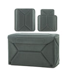 Borsa modulare multifunzione per fotocamera, custodia protettiva ecologica per fotocamere mirrorless/DSLR e obiettivi., M Gray, L Gray, M Black, L Black