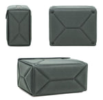 Borsa modulare multifunzione per fotocamera, custodia protettiva ecologica per fotocamere mirrorless/DSLR e obiettivi., M Gray, L Gray, M Black, L Black