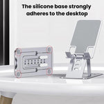 Supporto universale in metallo per telefono, tablet e tablet, supporto portatile