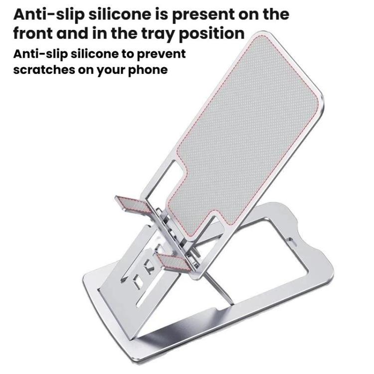 Supporto universale in metallo per telefono, tablet e tablet, supporto portatile