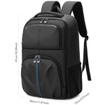 Zaino fotografico QISEMIAN con inserto rimovibile, zona di separazione asciutto/bagnato, divisori personalizzabili per fotocamere e laptop da 16 pollici.
