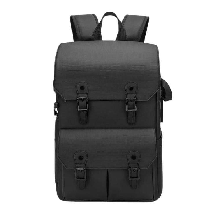AK818 Borsa fotografica impermeabile antifurto a doppia tracolla, zaino fotografico di grande capacità