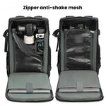 AK818 Borsa fotografica impermeabile antifurto a doppia tracolla, zaino fotografico di grande capacità