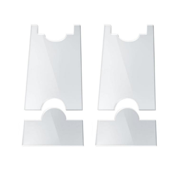 Set di 2 cuscinetti protettivi in acrilico per gambe del divano, 1pc, 2pcs /Set