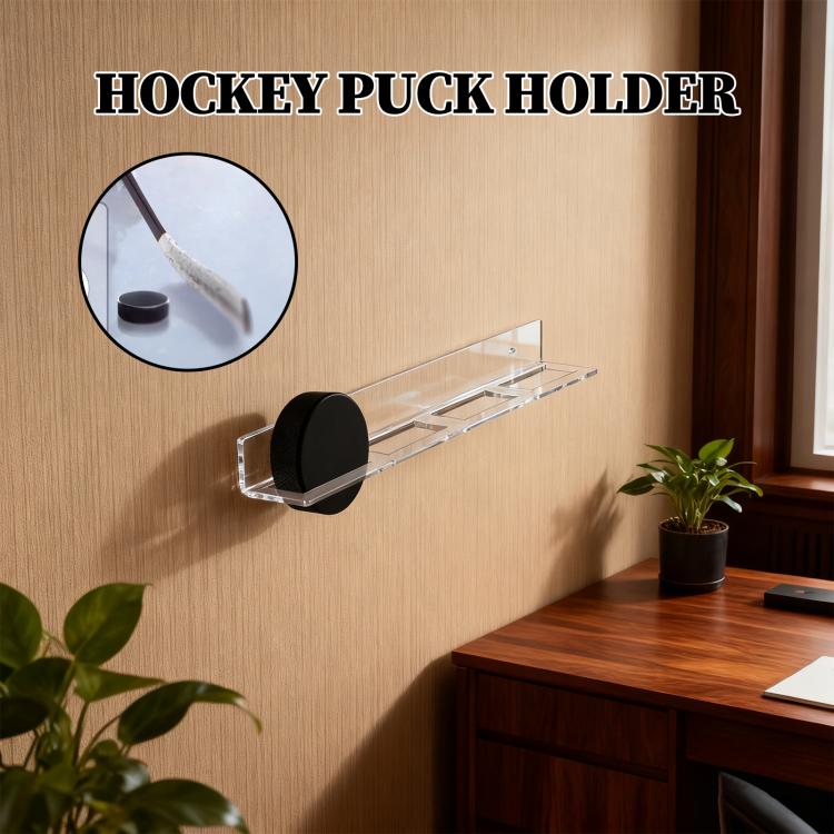 Set di 2 supporti da parete in acrilico per attrezzatura da hockey., 1pc, 2pcs /Set