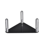 Set di 2 porta-palline triangolari in acrilico facili da montare, Transparent 1pc, Transparent 2pcs /Set, Black 1pc, Black 2pcs /Set