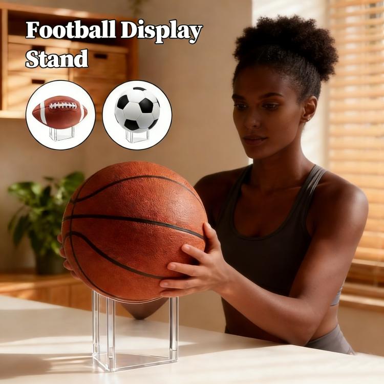 Set di 2 porta-palline triangolari in acrilico facili da montare, Transparent 1pc, Transparent 2pcs /Set, Black 1pc, Black 2pcs /Set