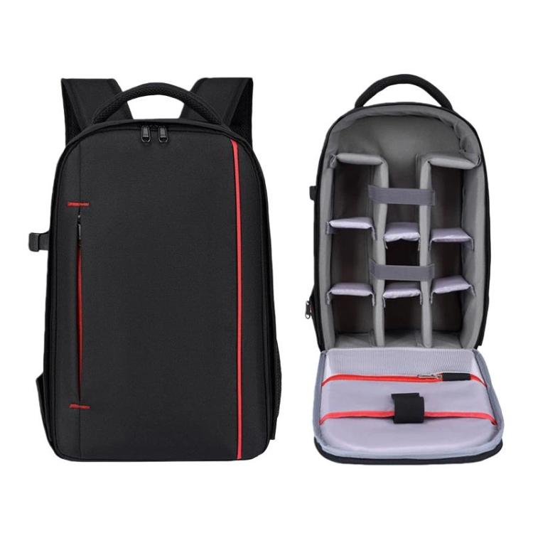 Zaino impermeabile di grande capacità per fotocamera DSLR, borsa multifunzionale leggera e casual., Waterproof Casual Bag