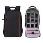 Zaino impermeabile di grande capacità per fotocamera DSLR, borsa multifunzionale leggera e casual., Waterproof Casual Bag