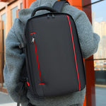 Zaino impermeabile di grande capacità per fotocamera DSLR, borsa multifunzionale leggera e casual., Waterproof Casual Bag