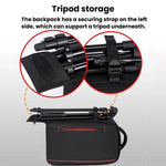 Zaino impermeabile di grande capacità per fotocamera DSLR, borsa multifunzionale leggera e casual., Waterproof Casual Bag