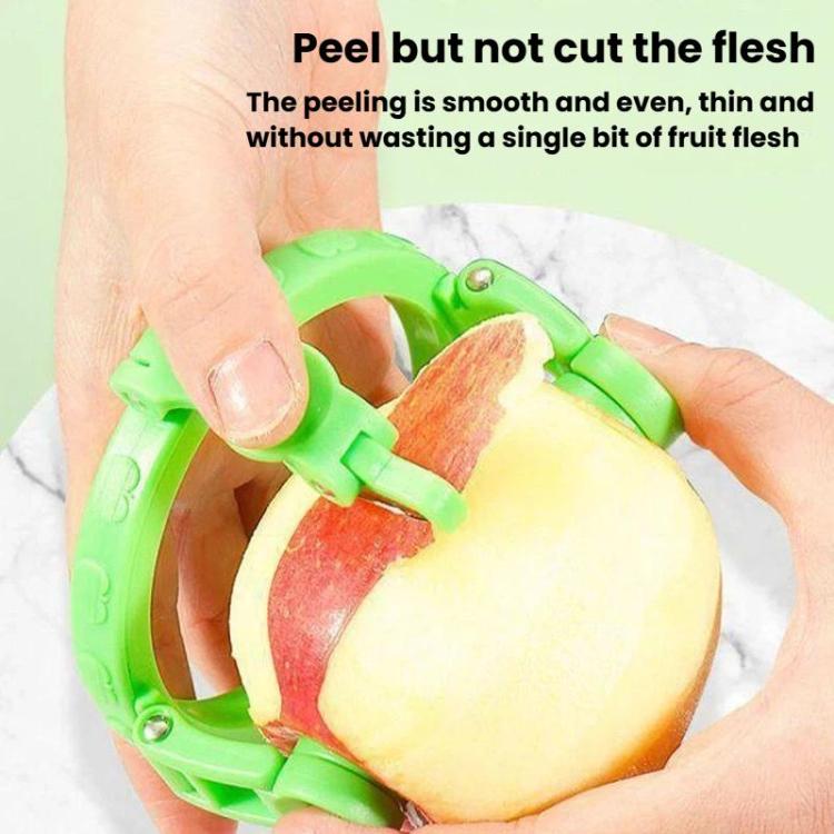 Pelapatate manuale per mele e pere, portatile, veloce, per sbucciare la frutta., Hand-Cranked Peeler