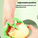 Pelapatate manuale per mele e pere, portatile, veloce, per sbucciare la frutta., Hand-Cranked Peeler