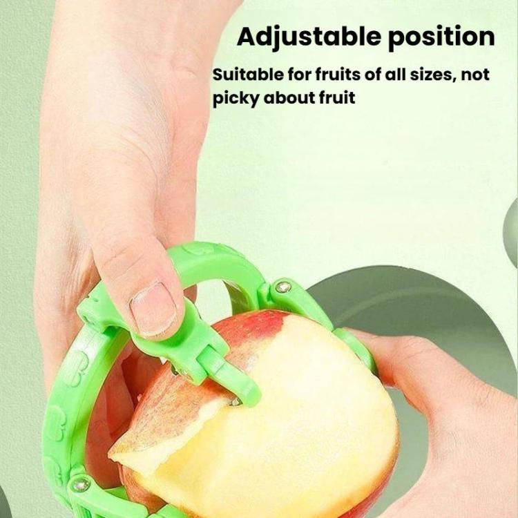Pelapatate manuale per mele e pere, portatile, veloce, per sbucciare la frutta., Hand-Cranked Peeler