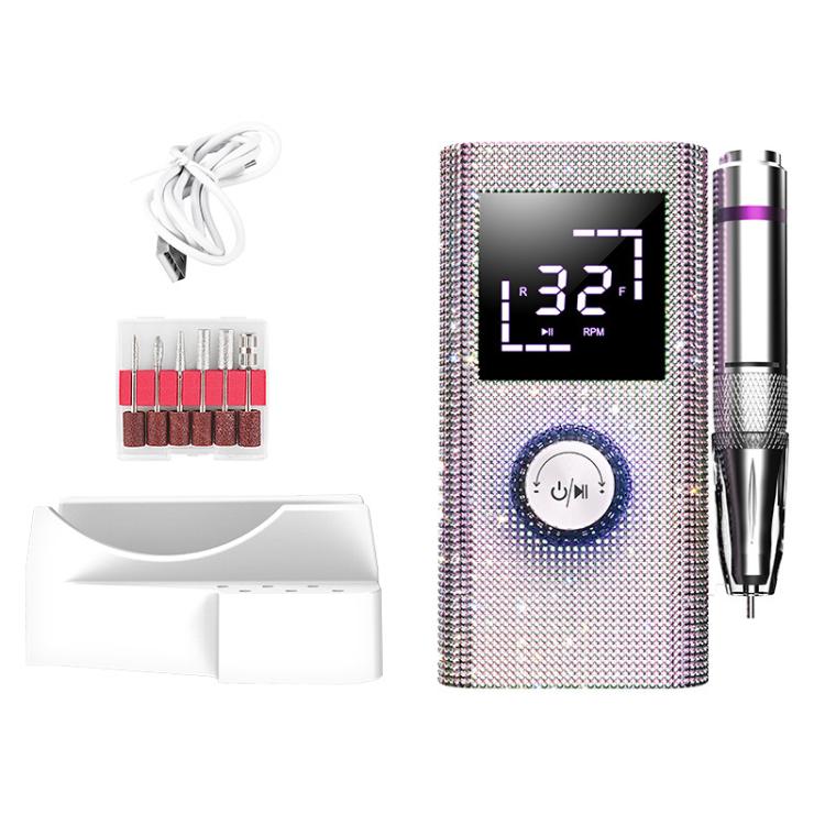 BLUEQUE BQ-114 Solvente per smalto portatile con applicatore di strass