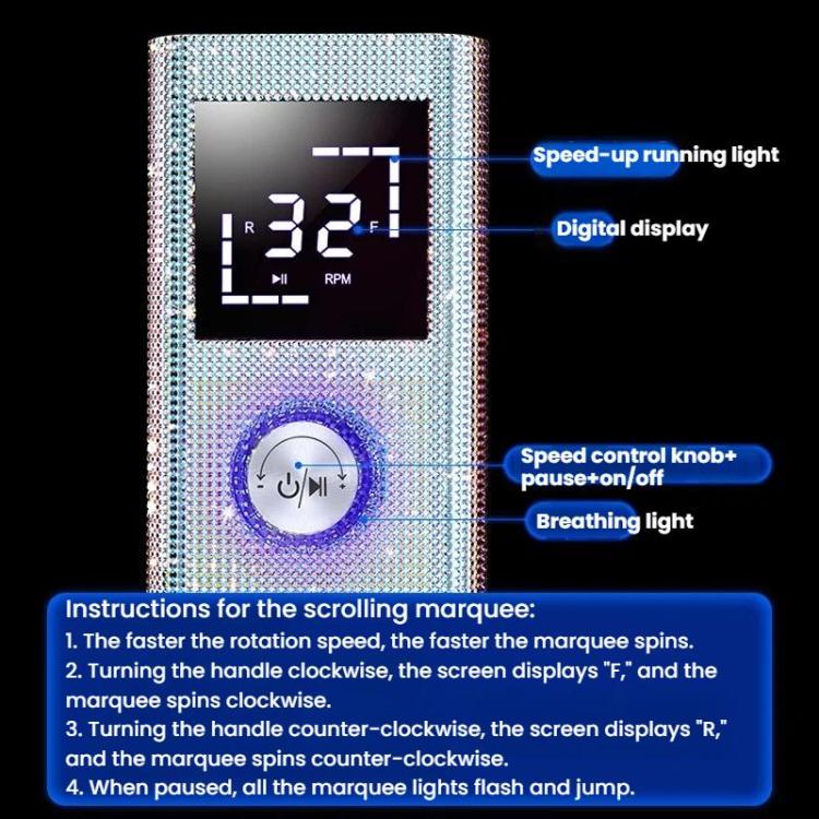 BLUEQUE BQ-114 Solvente per smalto portatile con applicatore di strass