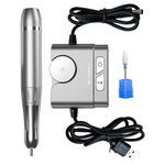 BLUEQUE BQ-116 Levigatrice per unghie a tazza cava, portatile, cablata, silenziosa, per lucidatura e rimozione delle cuticole, BQ-116