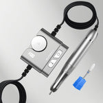 BLUEQUE BQ-116 Levigatrice per unghie a tazza cava, portatile, cablata, silenziosa, per lucidatura e rimozione delle cuticole, BQ-116