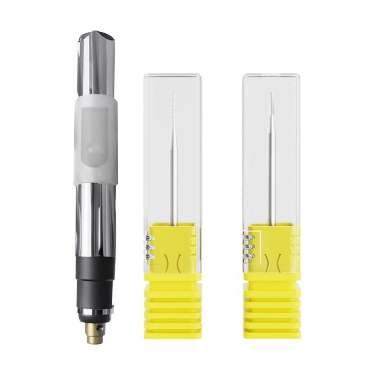 Kit di punte per trapano a scorrimento e perforazione in lega LAN RUI U8S, With Knife handle, With Grinding Pen