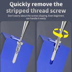 Kit di punte per trapano a scorrimento e perforazione in lega LAN RUI U8S, With Knife handle, With Grinding Pen