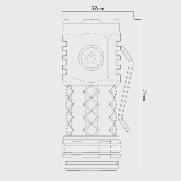 Torcia mini compatta a LED portatile, SD-5314A
