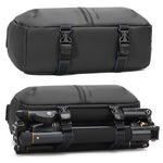 Borsa a tracolla da uomo QISEMIAN per fotocamera, con divisori interni rimovibili per attrezzatura digitale.