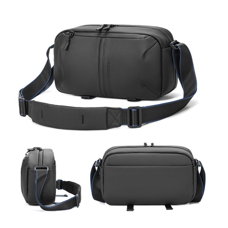 Borsa a tracolla da uomo QISEMIAN per fotocamera, con divisori interni rimovibili per attrezzatura digitale.