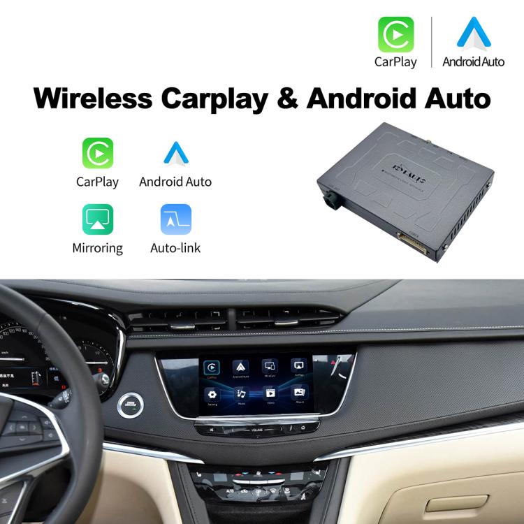 Decoder per modulo CarPlay wireless per Cadillac XTS / ATS / SRX / CTS / XT5 2014-2017, WZGM-1