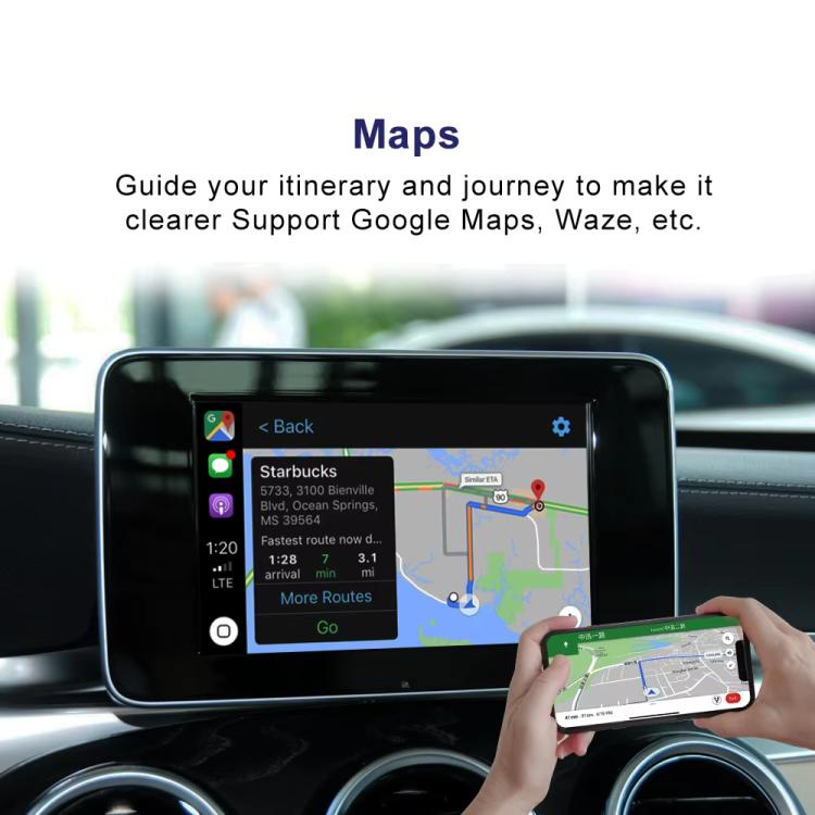 Decoder per modulo CarPlay wireless per Cadillac XTS / ATS / SRX / CTS / XT5 2014-2017, WZGM-1