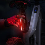 Fanale posteriore colorato per bicicletta, luce notturna di segnalazione per mountain bike e bici da strada., SMILING SHARK CW-D386A Basic Version, SMILING SHARK CW-D386B Smart Version