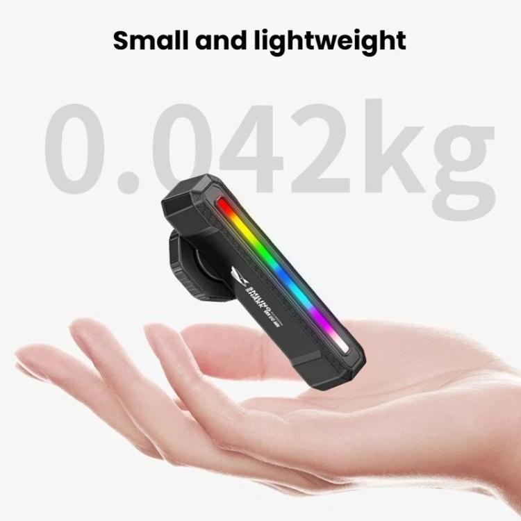 Fanale posteriore colorato per bicicletta, luce notturna di segnalazione per mountain bike e bici da strada., SMILING SHARK CW-D386A Basic Version, SMILING SHARK CW-D386B Smart Version