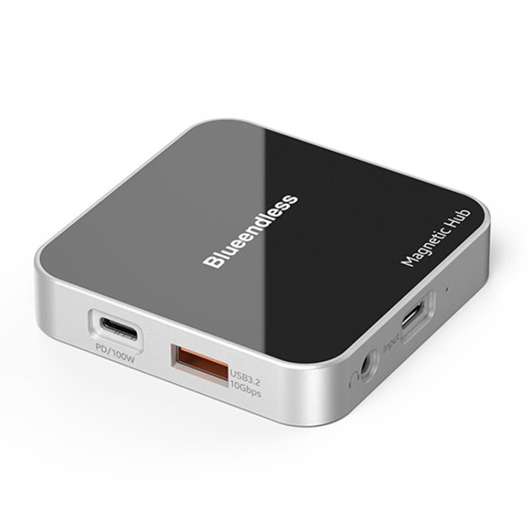 Hub Dock Magnetico Type-C 8 Porte 4K 60Hz USB3.2